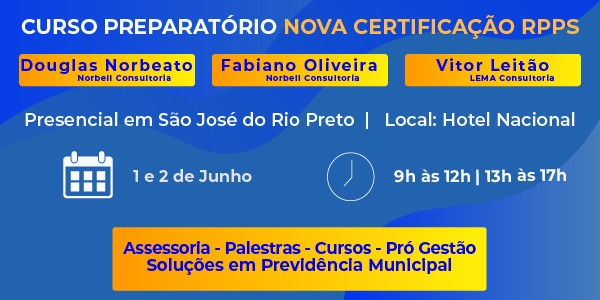 Divulgação do curso preparatório para certificações realizado em 2023